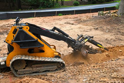 small trench digging machine